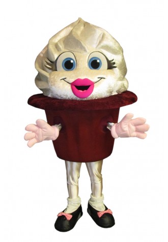 Prairie Girl Bakery Rebecca the Cupcake Mascot Costume