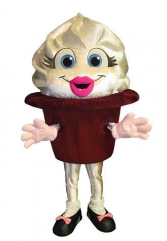 Prairie Girl Bakery Rebecca the Cupcake Mascot Costume