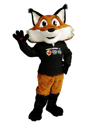 Prince George 2015 Canada Winter Games Nanguz Mascot Costume