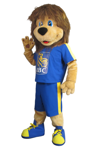 RBC Leo Lion 2016 Mascot Costume