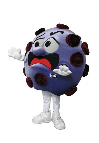 Results Education Fund HIV Mascot Costume
