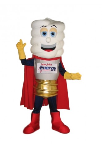 Revolution Strategy Les Watts Superbulb Mascot Costume