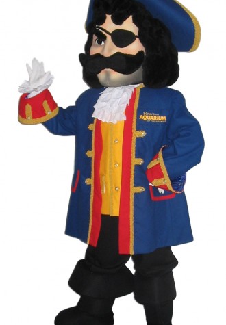 Ripley's Pirate Mascot Costume