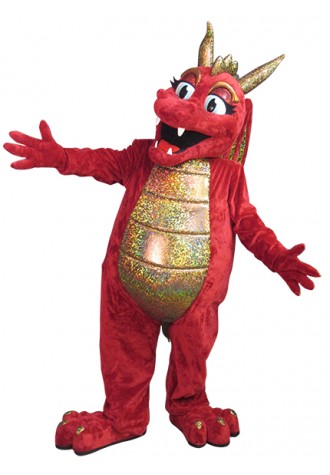 Ruby Falls Ruby Mascot Costume