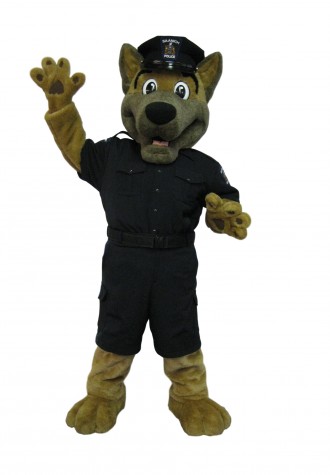Saanich Police Ace Mascot Costume