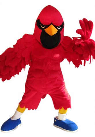 Saginaw Valley State U. Cardinal Mascot Costume