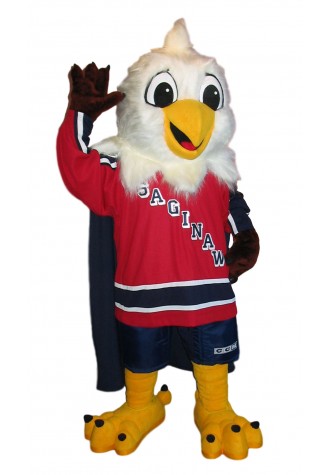 Saginaw Spirit Steagle Colbeagle Mascot Costume