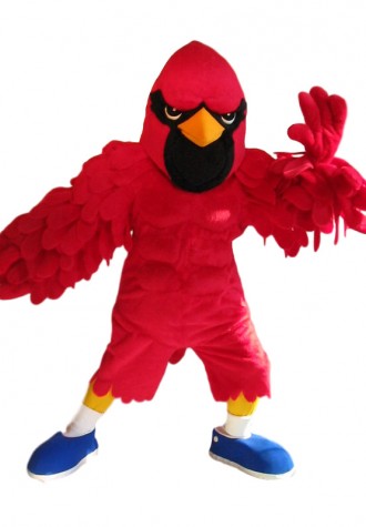 Saginaw Valley State U. Cardinal Mascot Costume