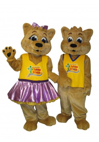 Sainte Trinite Cougars Mascot Costume