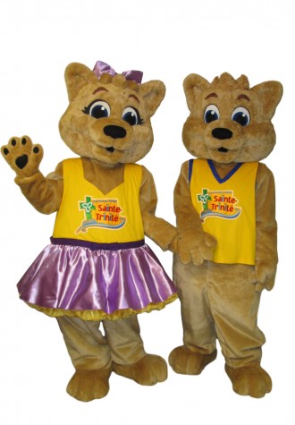 Sainte Trinite Cougars Mascot Costume