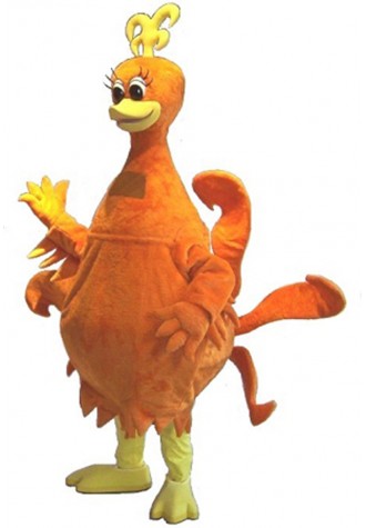 San Francisco Dept. of the Environment Phoebe the Phoenix Mascot Costume