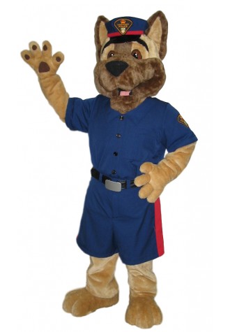 Saskatoon Police Sarge Mascot Costume