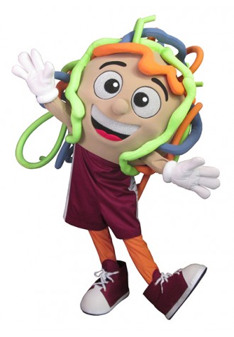 Satellite Health Nellie the Nephron Mascot Costume