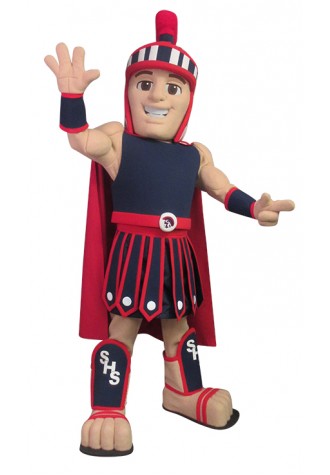 Shaftsbury High School Titan Mascot Costume