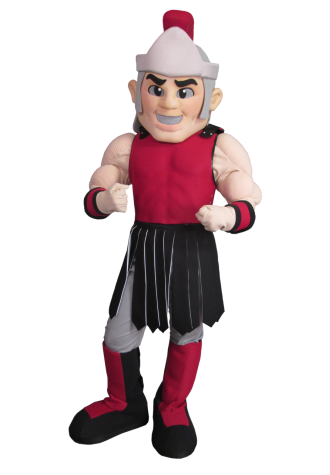 Shepard Middle School Sammy the Spartan Mascot Costume