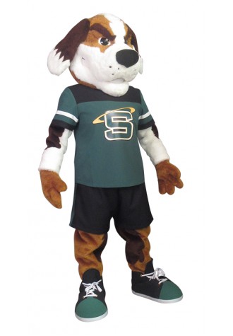 Sherwood Secondary Saint Bernard Mascot Costume