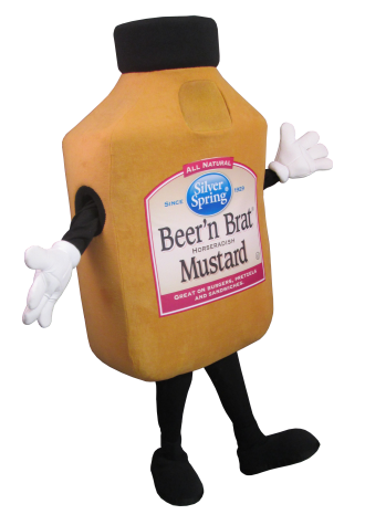 Silver Springs Foods Inc Colonel Mustard Mascot Costume