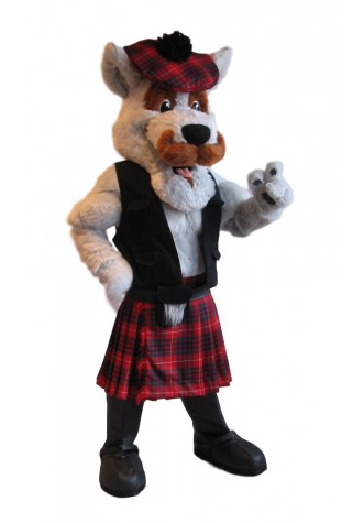 Simon Frazer University McFog the Dog Mascot Costume