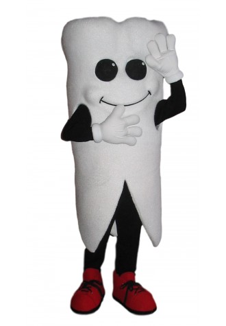 Six Day Dental Molar Man Mascot Costume