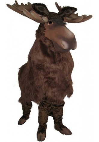 Skit ters Productions Two person moose Mascot Costume