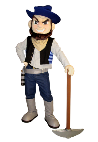 South Dakota School of Mines and Technology Grubby A Miner Mascot Costume