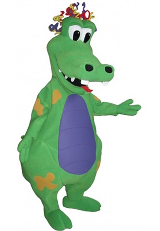Spangle the Mystical Magical Dragon Mascot Costume