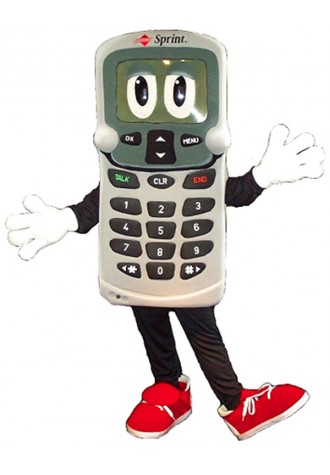 Sprint pcs Smart phone Mascot Costume