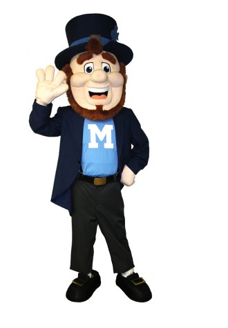 St Michaels College Leprechaun Mascot Costume