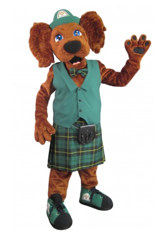 St. Louis Metropolitan Irish Setter Puppy Mascot Costume