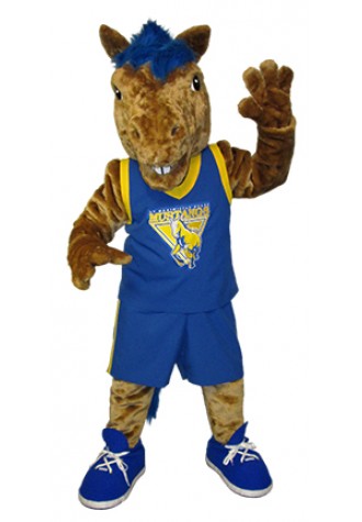 St.Maximilian Kolbe SS Mustang Mascot Costume