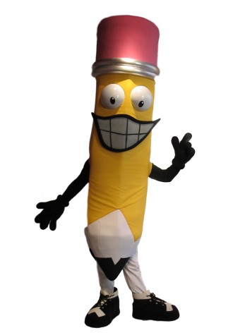 Standard Insurance Pencil Pete Mascot Costume