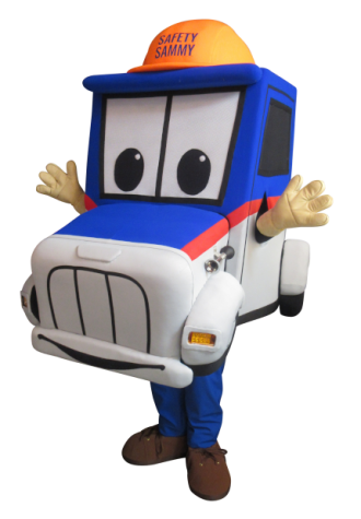 Story Partners for TMAF Safety Sammy 2.0 Mascot Costume