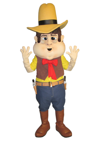 Stuff Yer Face Restaurant Boli the Kid Mascot Costume