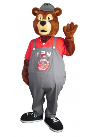 Sugar Bear Plumbing Sugar Bear Mascot Costume