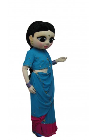 Suhaag Group Miss Suhaag Mascot Costume