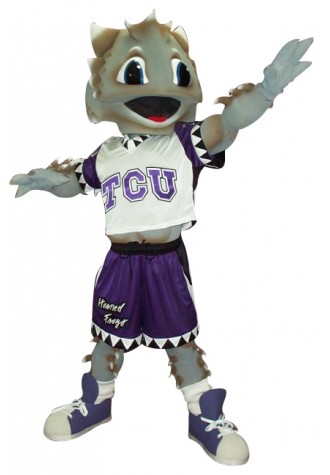 TCU Superfrog #2 Mascot Costume