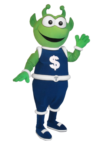 Texas Credit Union $aver Mascot Costume