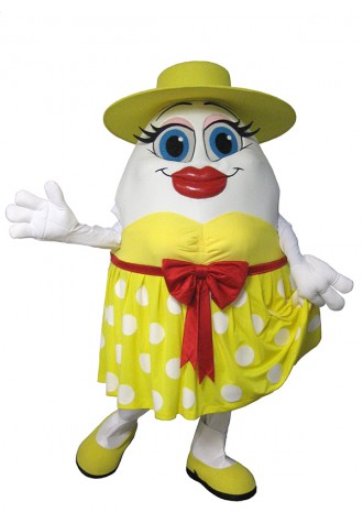 The Broken Egg Eggwina Mascot Costume