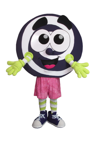 The Great Candy Run Candy Mascot Costume