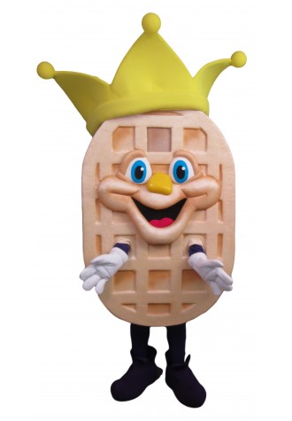 The Waffle Spot Sir Waffleot Mascot Costume