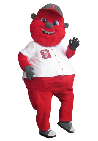 Thornton Fractional South High School Rocky the Rebel Mascot Costume