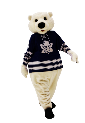 Toronto Maple Leafs Carlton the Bear Mascot Costume