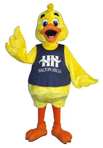 Town of Halton Hills Gelbert Mascot Costume