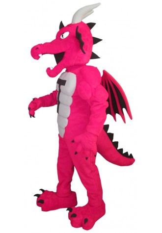 Trevor Day School Red Dragon Mascot Costume