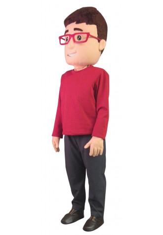 Trividia Health Lance Mascot Costume