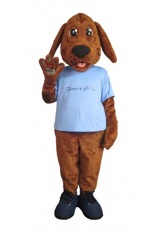 Turner  Porter Leaman the Hound Dog Mascot Costume