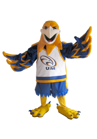 University of Moncton Super Bleu Mascot Costume