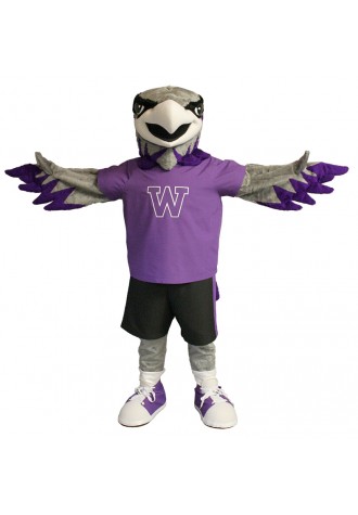 University of Wisconsin Whitewater Willy the Warhawk Mascot Costume