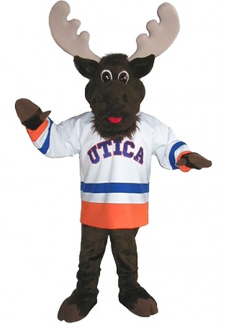 Utica College Trax the Moose Mascot Costume
