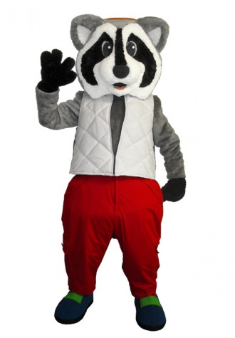 Vail Beaver Creek 2015 Alpine World Ski Championships Earl the Raccoon Mascot Costume